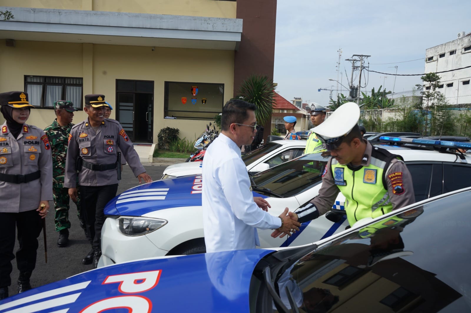 Pastikan kelancaran mudik, polres magelang kota laksanakan apel operasi ketupat