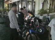 Patroli sahur, polres grobogan tangkap 3 pebalap liar yang meresahkan