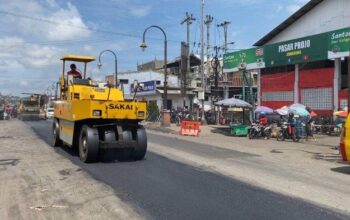 Perbaikan jalan jenderal sudirman ambarawa, antisipasi lonjakan pemudik