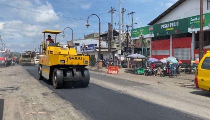 Hadapi Arus Mudik, Jalan Jenderal Sudirman Ambarawa Mulai Dibenahi