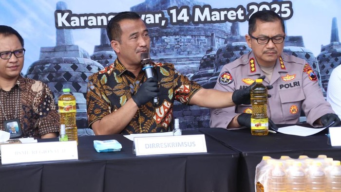 Polda jateng ungkap kecurangan volume minyakita, 89.856 botol disita