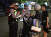 Polres Jembrana Gencarkan Razia Kendaraan di Jalan Ngurah Rai