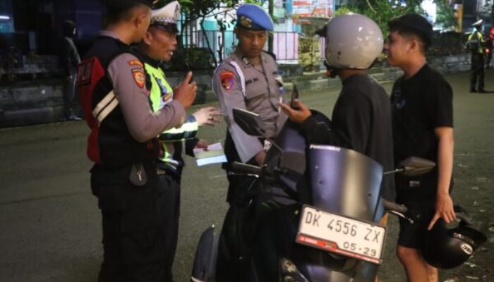 Razia Kendaraan di Jalan Ngurah Rai, Polres Jembrana Perketat Pengawasan