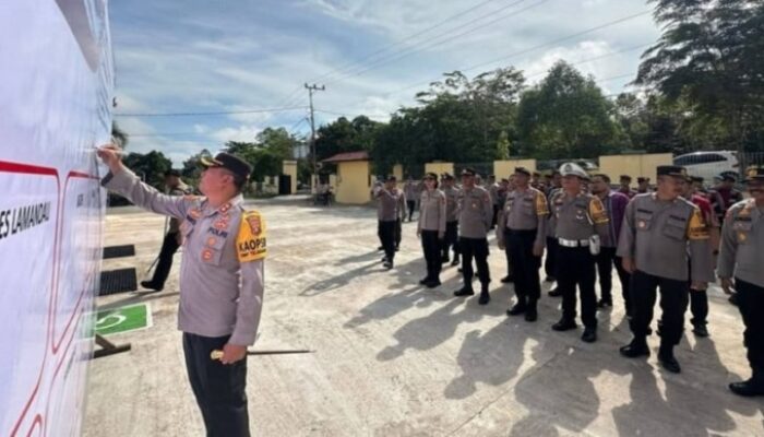 Wujud Komitmen, Polres Lamandau Gelar Penandatanganan Pakta Integritas untuk WBK-WBBM