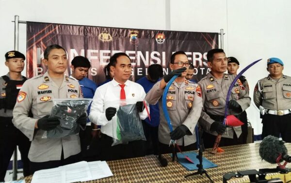 Polres magelang kota gelar kryd untuk cegah premanisme di bulan