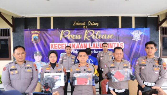 Polres Rembang Release Lakalantas di Mantingan, Pasutri Meninggal Dunia