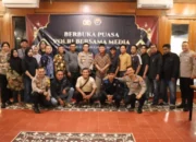 Pererat Sinergi, Polresta Magelang Gelar Buka Puasa Bersama Awak Media