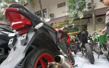 Polresta malang kota amankan 105 motor balap liar dalam semalam