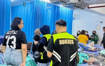 Polresta solo kerahkan dokkes untuk tangani korban kebakaran hotel grand