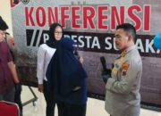 Polresta surakarta amankan wanita pelaku penggelapan 60 unit handphone