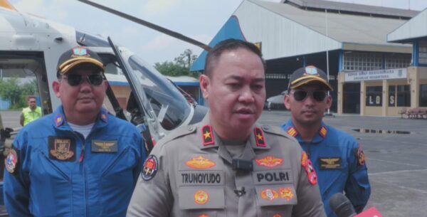 Polri gunakan helikopter pantau banjir jabodetabek, babelan jadi prioritas evakuasi