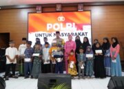 Ramadan penuh berkah, polres jembrana berbagi dengan anak yatim