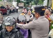 Ramadhan berkah, polresta banyumas dan pwi bagikan sembako serta takjil