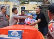 Respons cepat polri bantu korban banjir di bekasi dan depok