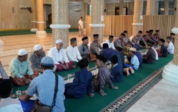 Rindu ramadhan: kapolres jembrana sambangi masjid baitul qoodim