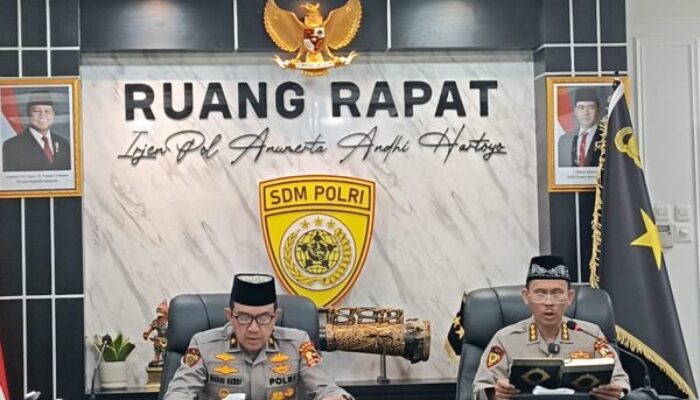 SDM Mabes Polri Semarakkan Ramadhan dengan Program “One Day One Juz” dan Tausiyah