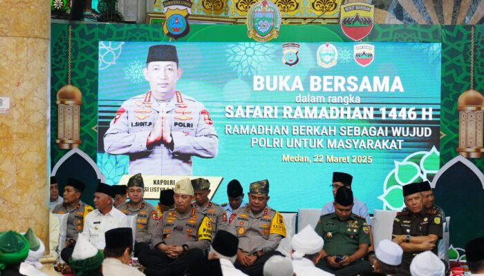 Safari Ramadan di Medan, Kapolri: Pererat Silaturahmi Demi Keamanan dan Kesejahteraan