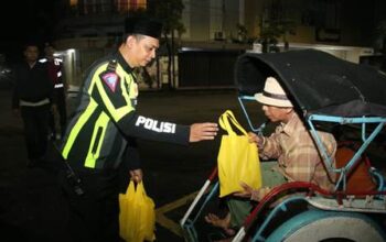 Sahur on the road, kapolresta malang kota perkuat harkamtibmas sambil