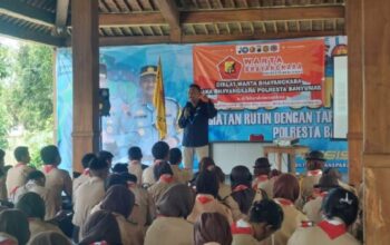 Saka bhayangkara polresta banyumas adakan diklat warta bhayangkara di purwokerto