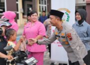 Sinergi Polri dan Media : Bagikan Takjil dan Buka Bersama di Batang