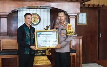 Singaraja awards 2024, kapolres jembrana diakui atas kinerja unggul