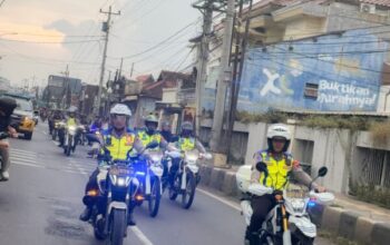 Tingkatkan keamanan ramadan, polres batang sasar titik keramaian