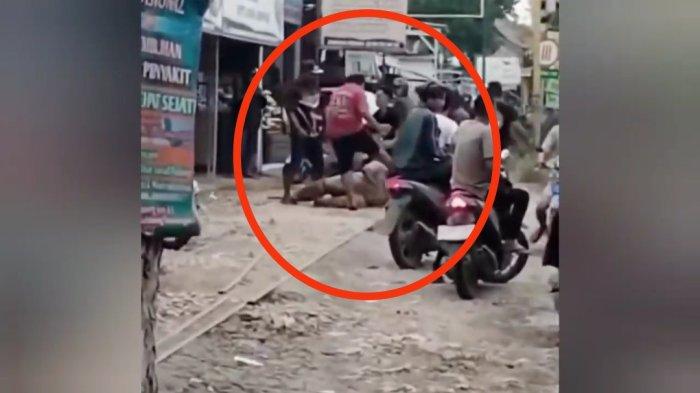 Viral! debt collector di grobogan dihajar massa, polisi selidiki kejadian