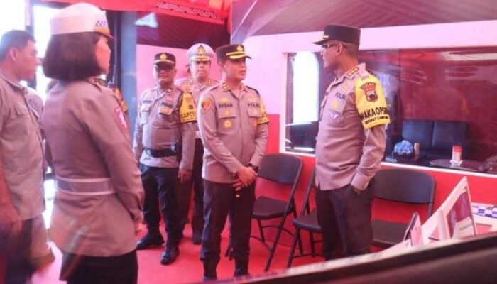 Waka Polda Jateng Tinjau Pos Mudik Lebaran di Purbalingga, Prioritaskan Jalur Rawan